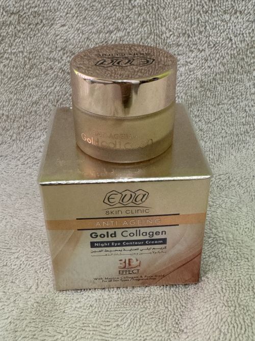 Eva gold collagen night eye contour cream 15ml