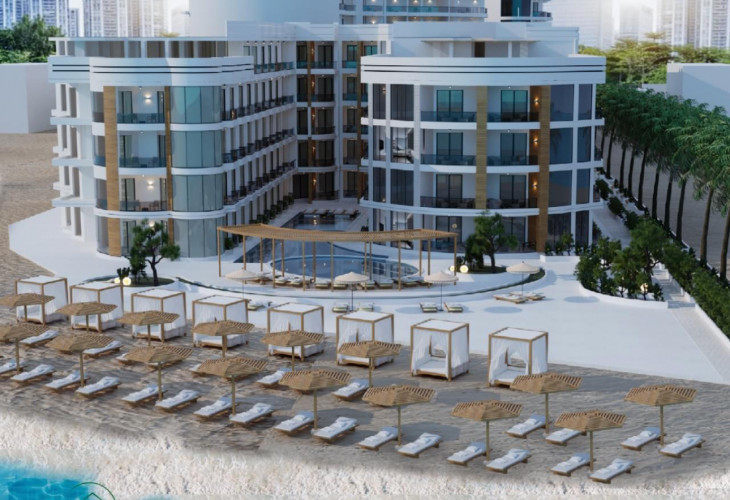 STORIA DEL MARE 1kk - STUDIO B140 - centrum, vedle City Centra a Hiltonu, s vlastní pláží