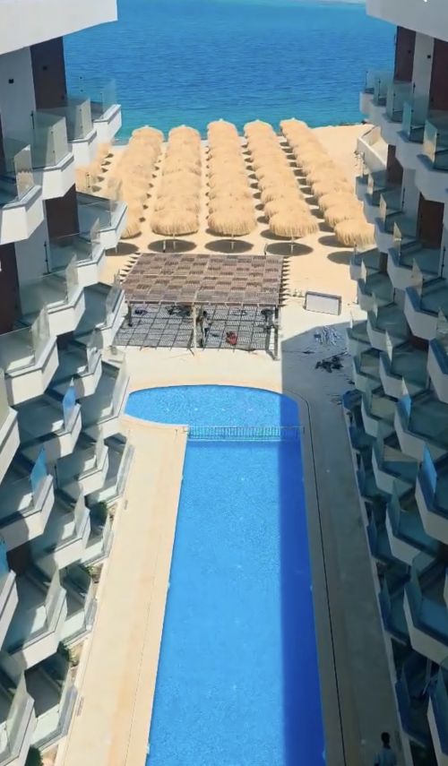 STORIA DEL MARE B140 s vlastní pláží a bazény - v centru vedle CITY centra - pro 3+1 osoby